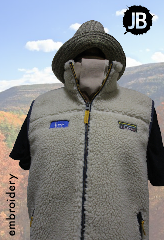 Outerwear embroidery example 2