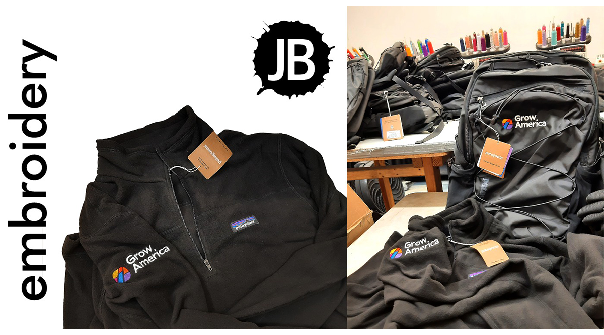 Outerwear embroidery example 9