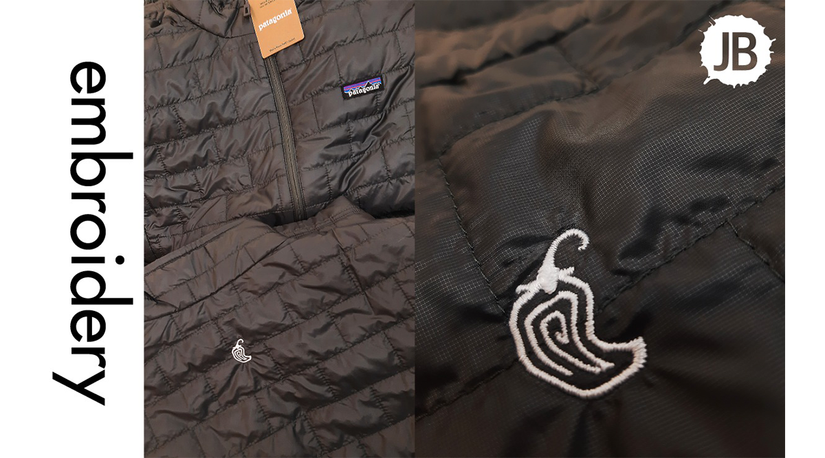 Outerwear embroidery example 10